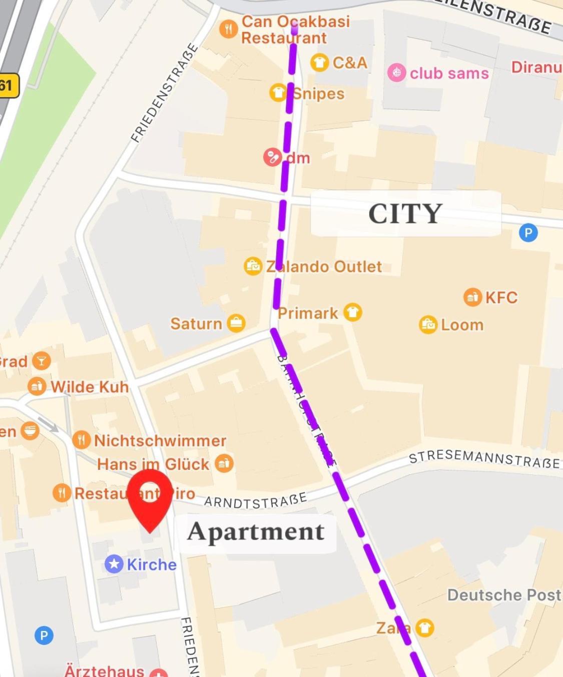 Cityna Apartment Bielefeld - Late Check-Out Eksteriør billede
